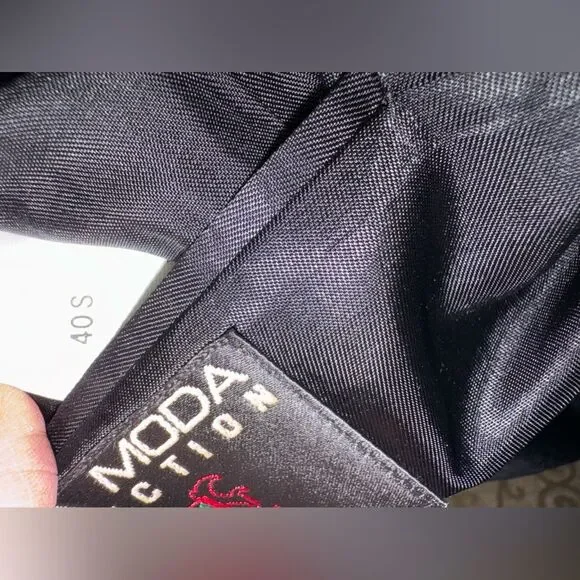 Vintage Lana Moda Collection By Peter Derano Mens Blazer Size 40S - Picture 10 of 14